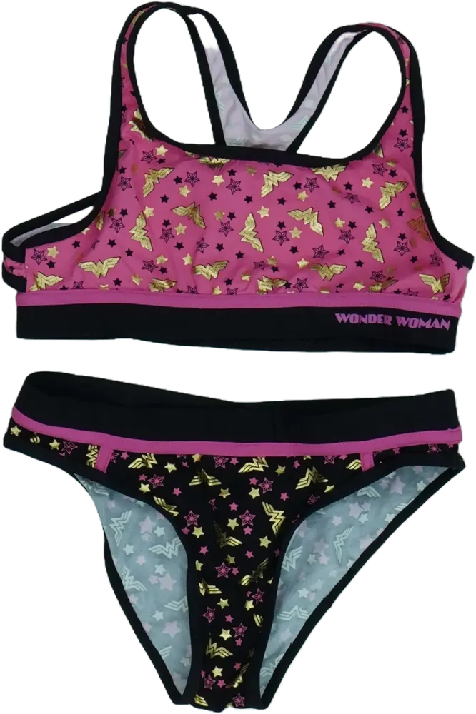 Többszínű DC Bikini EU 152 / UK 12 év / US 12 év/L