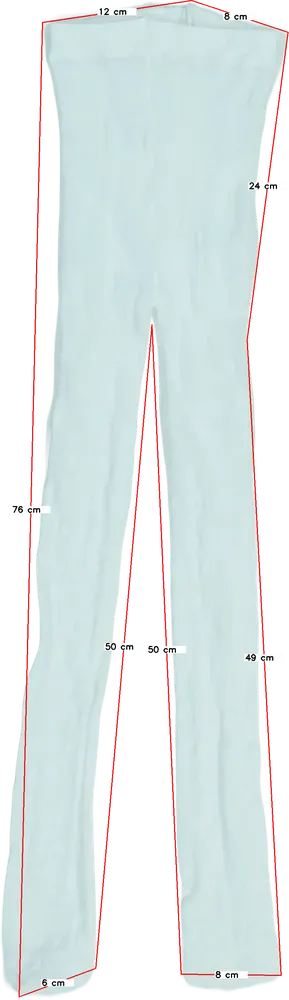 Fehér OVS Harisnya EU 128 / UK 8 év / US 8 év/M