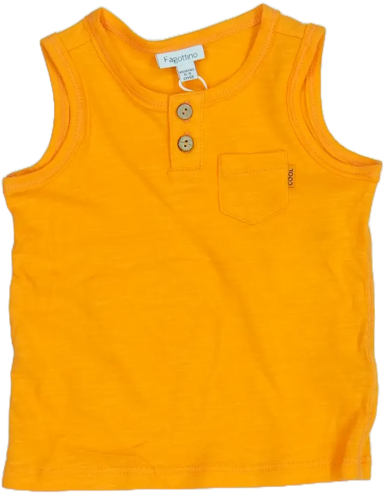 Sárga (narancs) Benetton Fiú / Férfi atléta EU 68 / UK 3-6 hónap / US 3-6 hónap