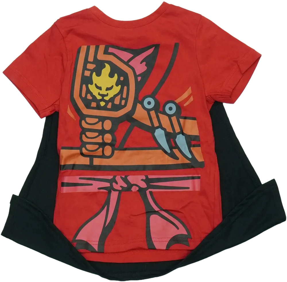 Piros Lego Póló EU 104 / UK 4 év / US 4T/XS