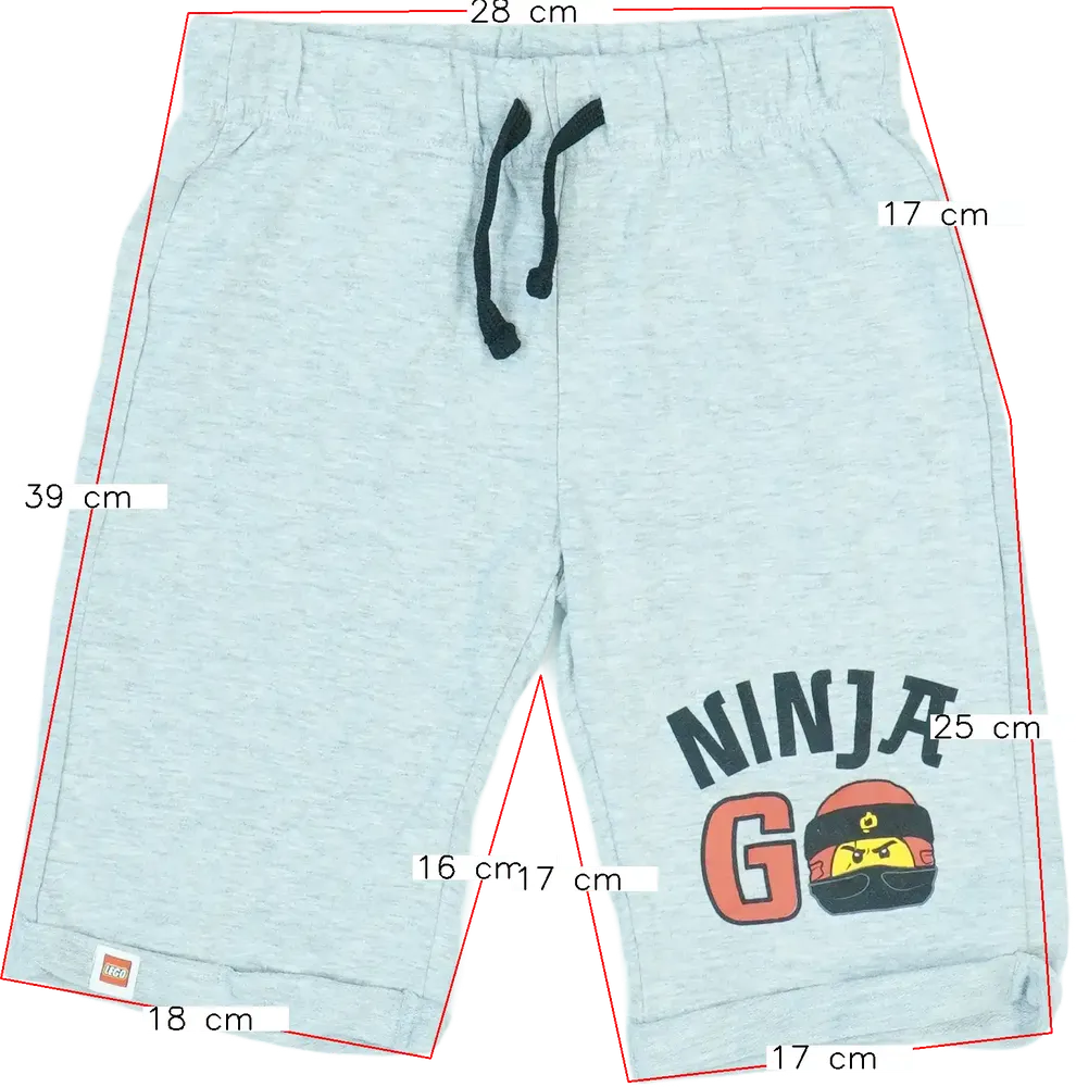 Szürke Lego Rövidnadrág EU 116 / UK 6 év / US 6 év/S