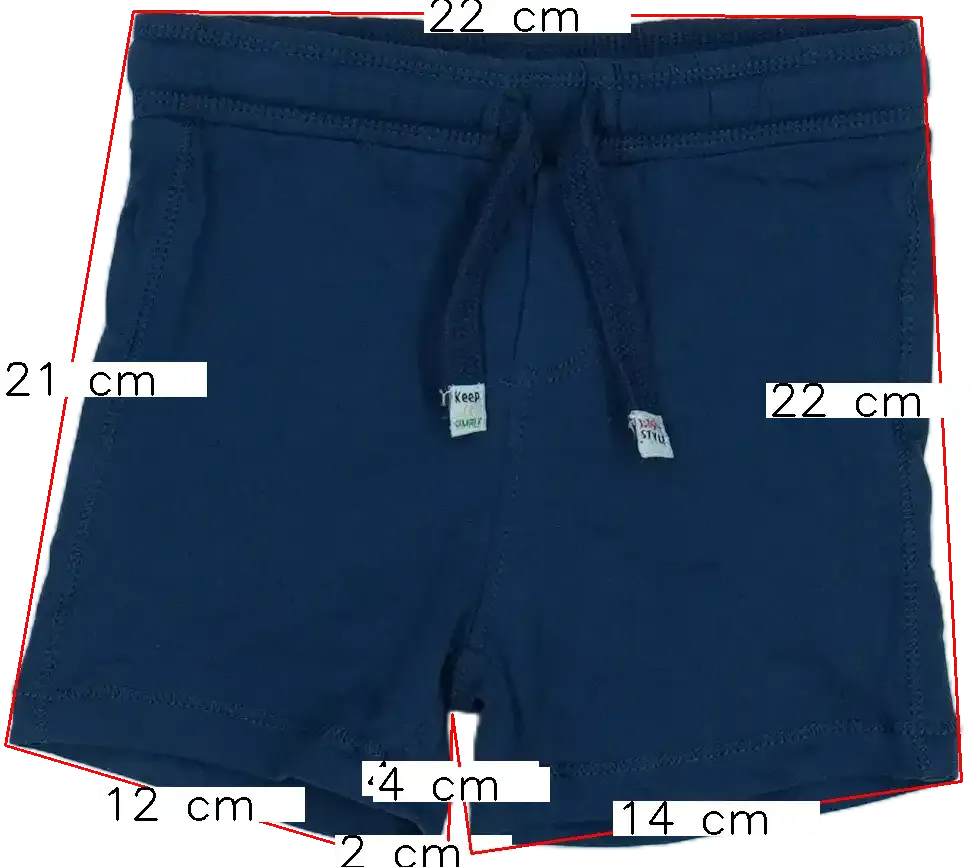 Kék OVS - Fagottino Rövidnadrág EU 98 / UK 3 év / US 3T