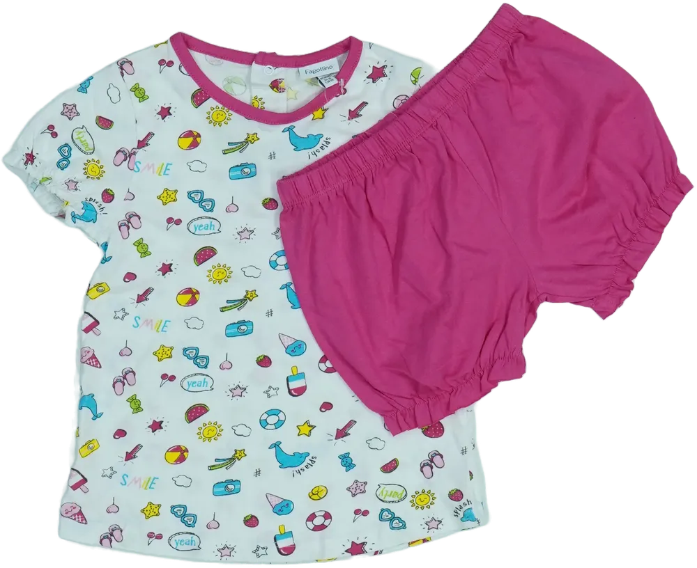 Többszínű OVS 2 részes szett - Felsőruházat és nadrág EU 98 / UK 3 év / US 3T