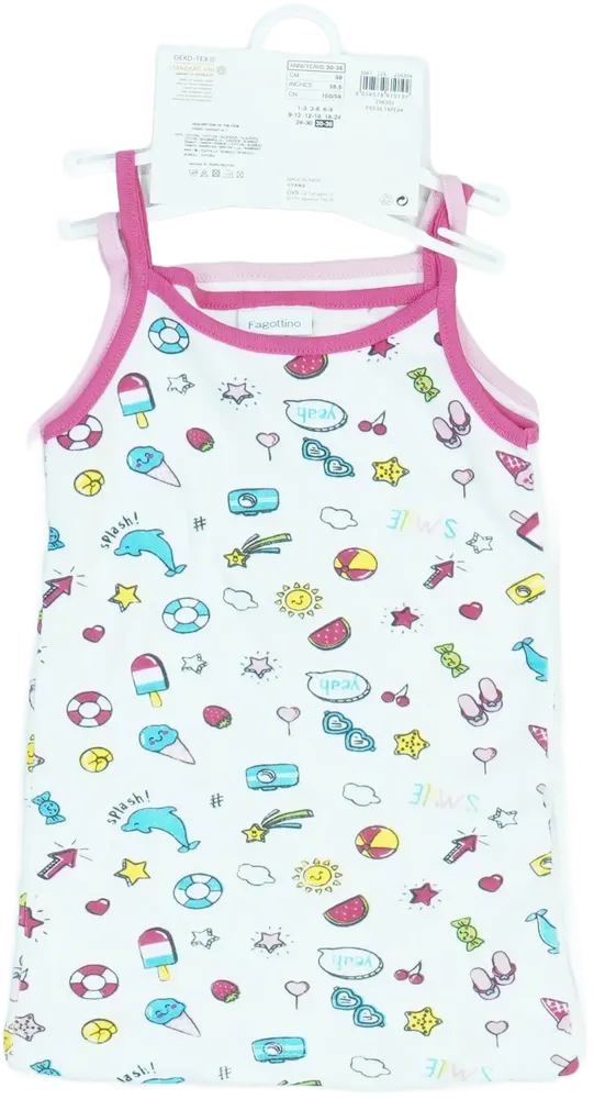 Többszínű Benetton Lányka / Női trikó EU 98 / UK 3 év / US 3T