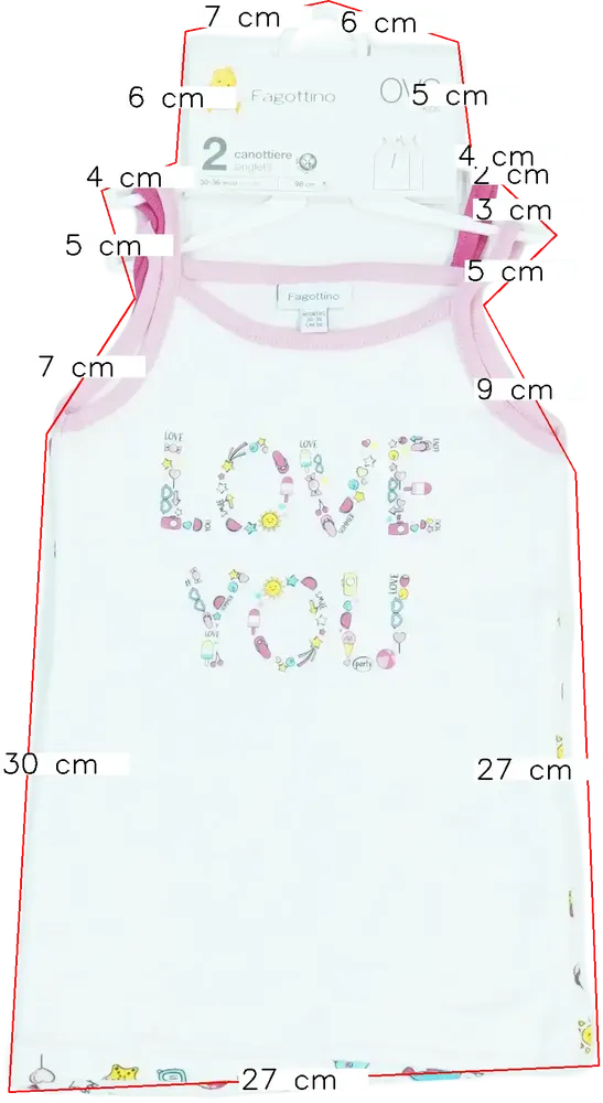 Többszínű Benetton Lányka / Női trikó EU 98 / UK 3 év / US 3T