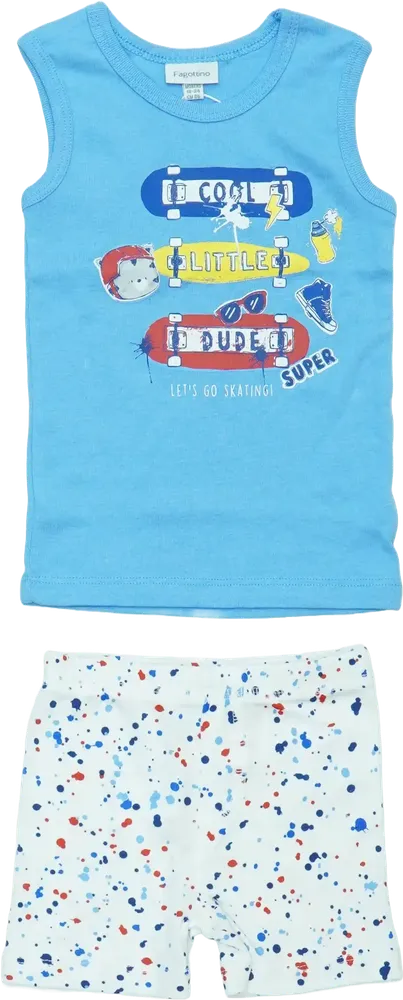 Blue OVS - Fagottino 2-piece set - Top &amp; Bottom EU 92 / UK 2 years / US 2T