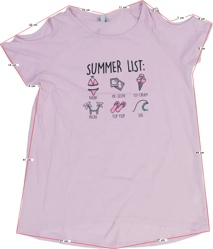 Rózsaszín OVS Póló EU 170 / UK 15 év / US XL