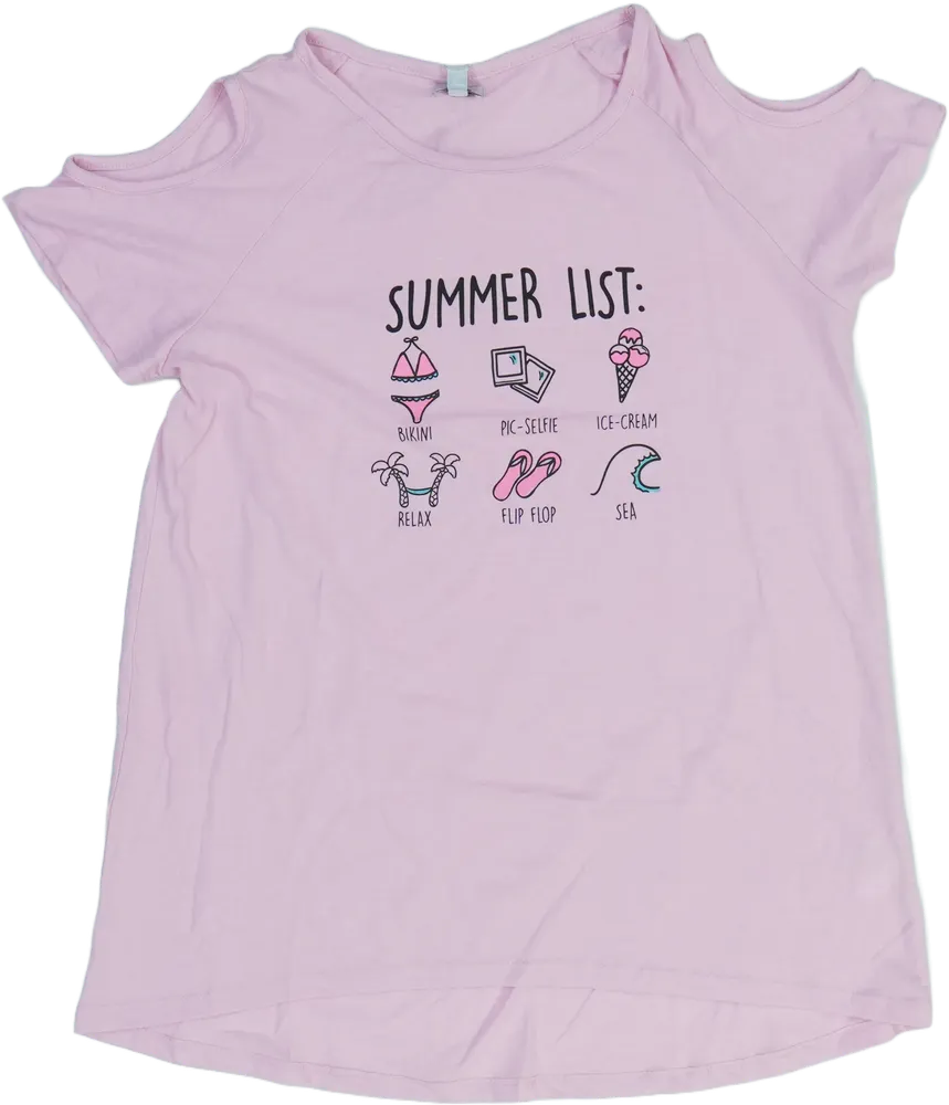 Rózsaszín OVS Póló EU 170 / UK 15 év / US XL