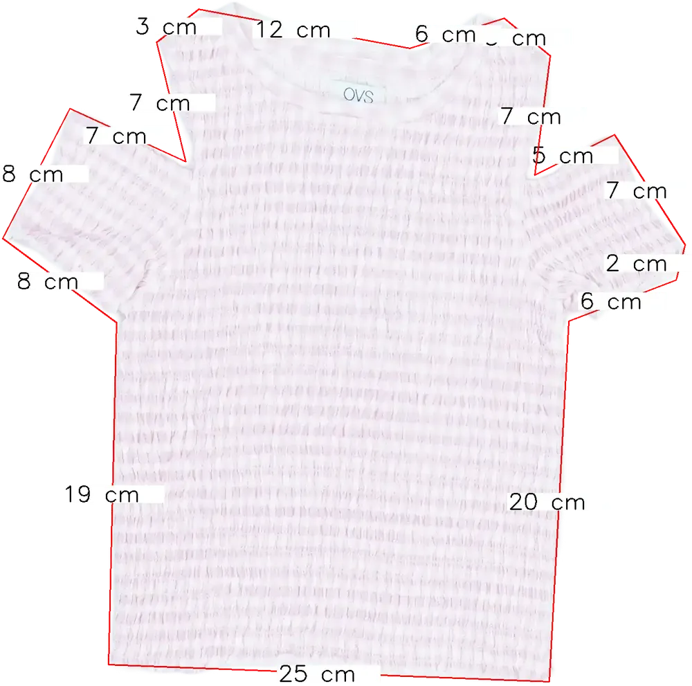 Rózsaszín OVS Póló EU 104 / UK 4 év / US 4T/XS