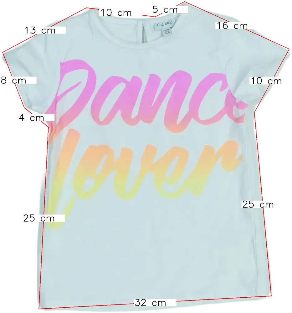 Fehér OVS Póló EU 98 / UK 3 év / US 3T