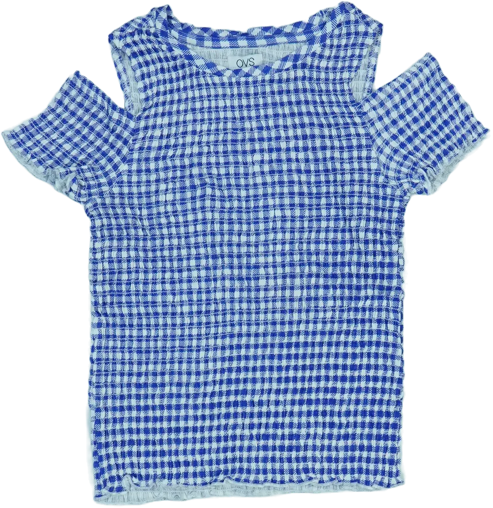 Kék OVS Póló EU 122 / UK 7 év / US 7 év/M