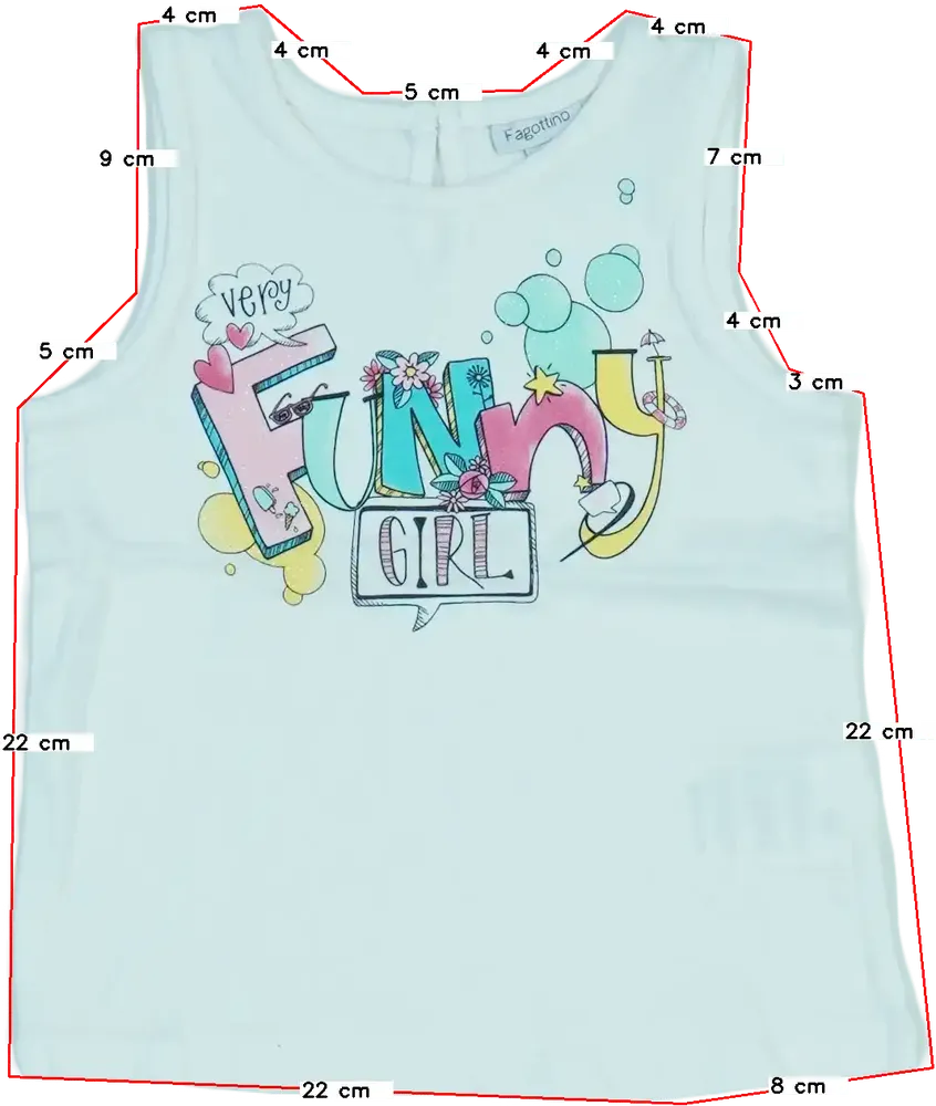 White OVS - Fagottino Tank top EU 86 / UK 12-18 months / US 18 months