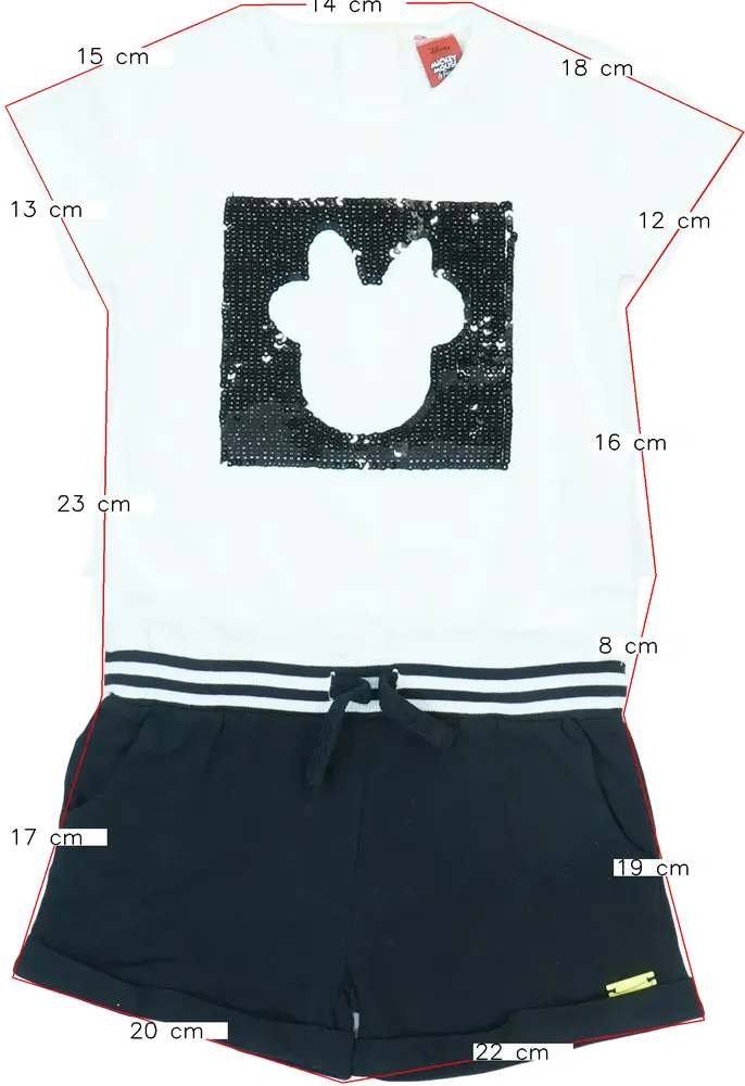 Többszínű Disney Playsuit / Jumpsuit EU 122 / UK 7 év / US 7 év/M