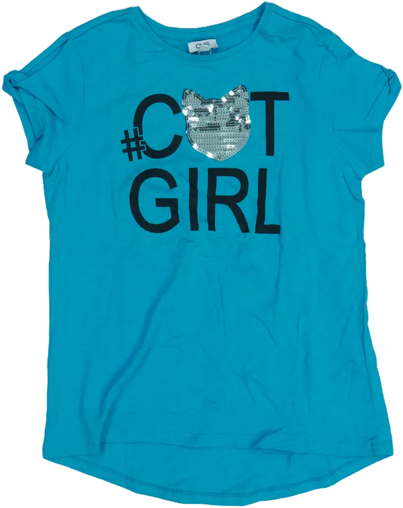 Kék OVS Póló EU 152 / UK 12 év / US 12 év/L