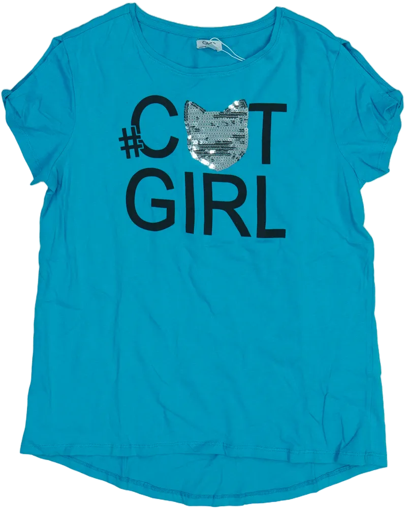 Kék OVS Póló EU 164 / UK 14 év / US 14 év/XL