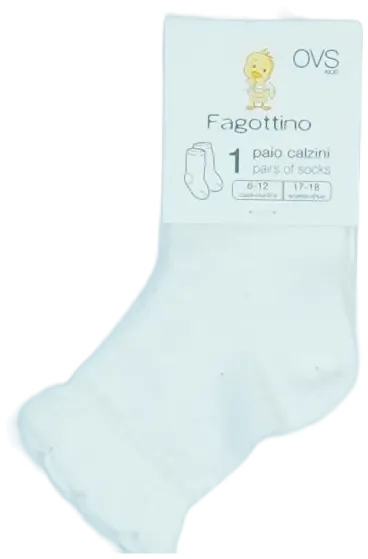 Fehér OVS Zokni EU 18