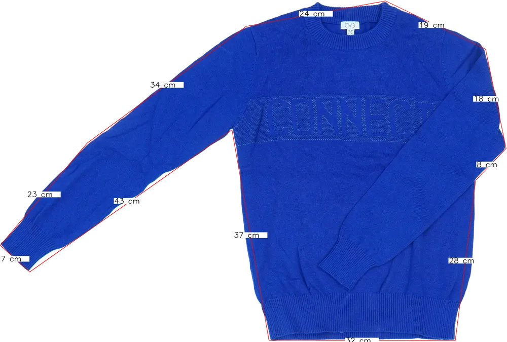 Kék OVS Pulóver EU 152 / UK 12 év / US 12 év/L