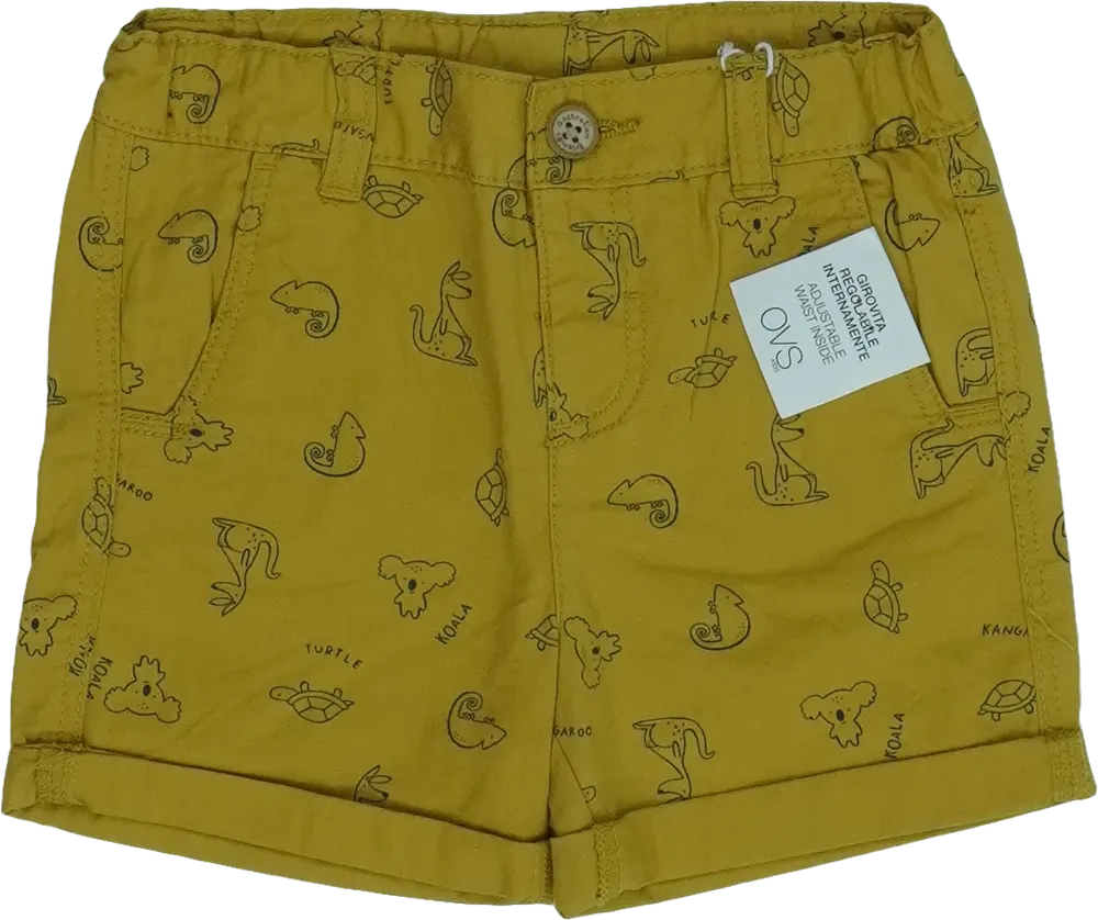 Sárga OVS - Fagottino Rövidnadrág EU 86 / UK 12-18 hónap / US 18 hónap