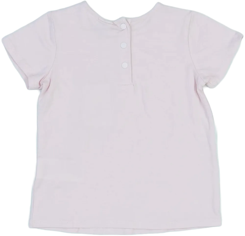 Rózsaszín Benetton Póló EU 92 / UK 2 év / US 2T