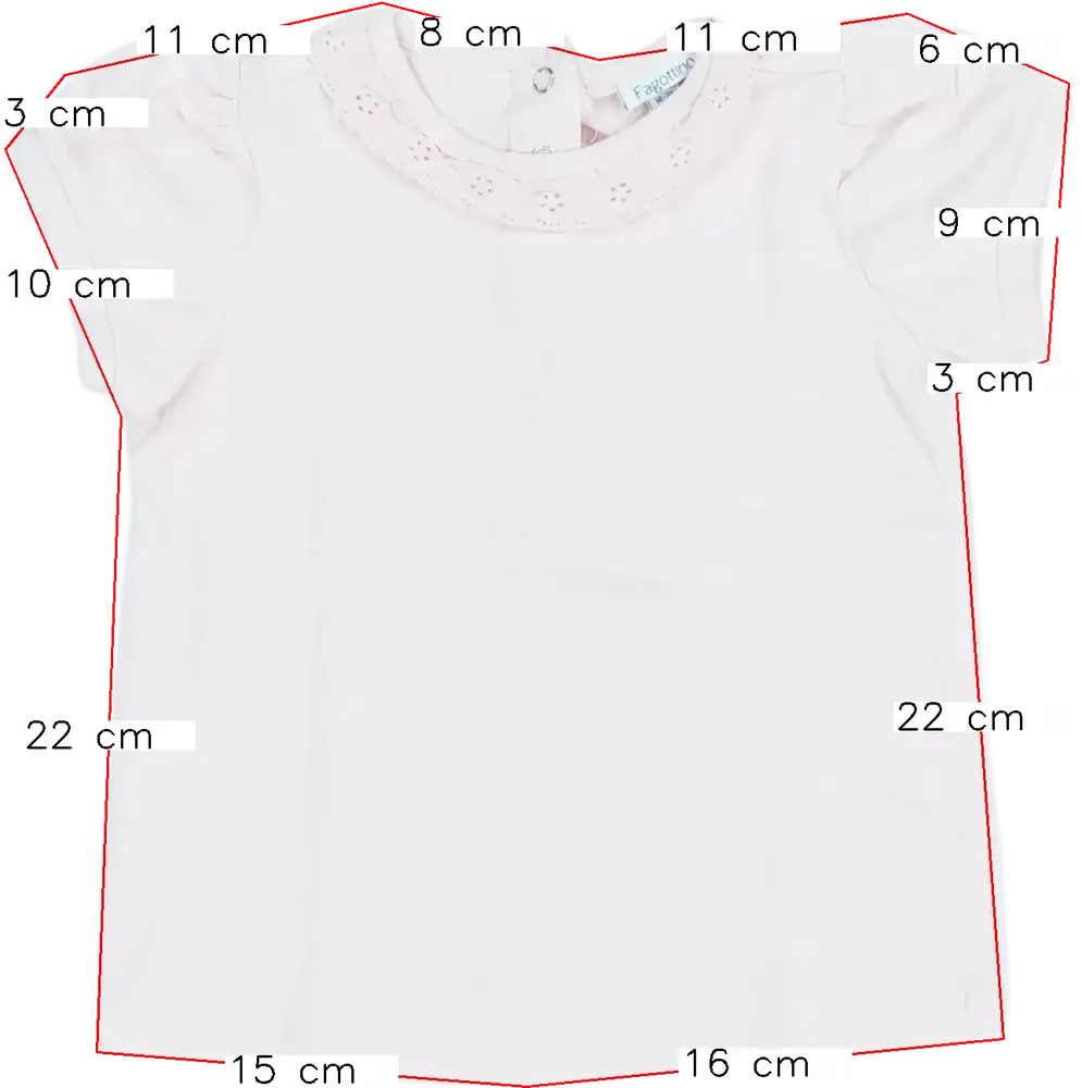 Rózsaszín OVS - Fagottino Póló EU 86 / UK 12-18 hónap / US 18 hónap