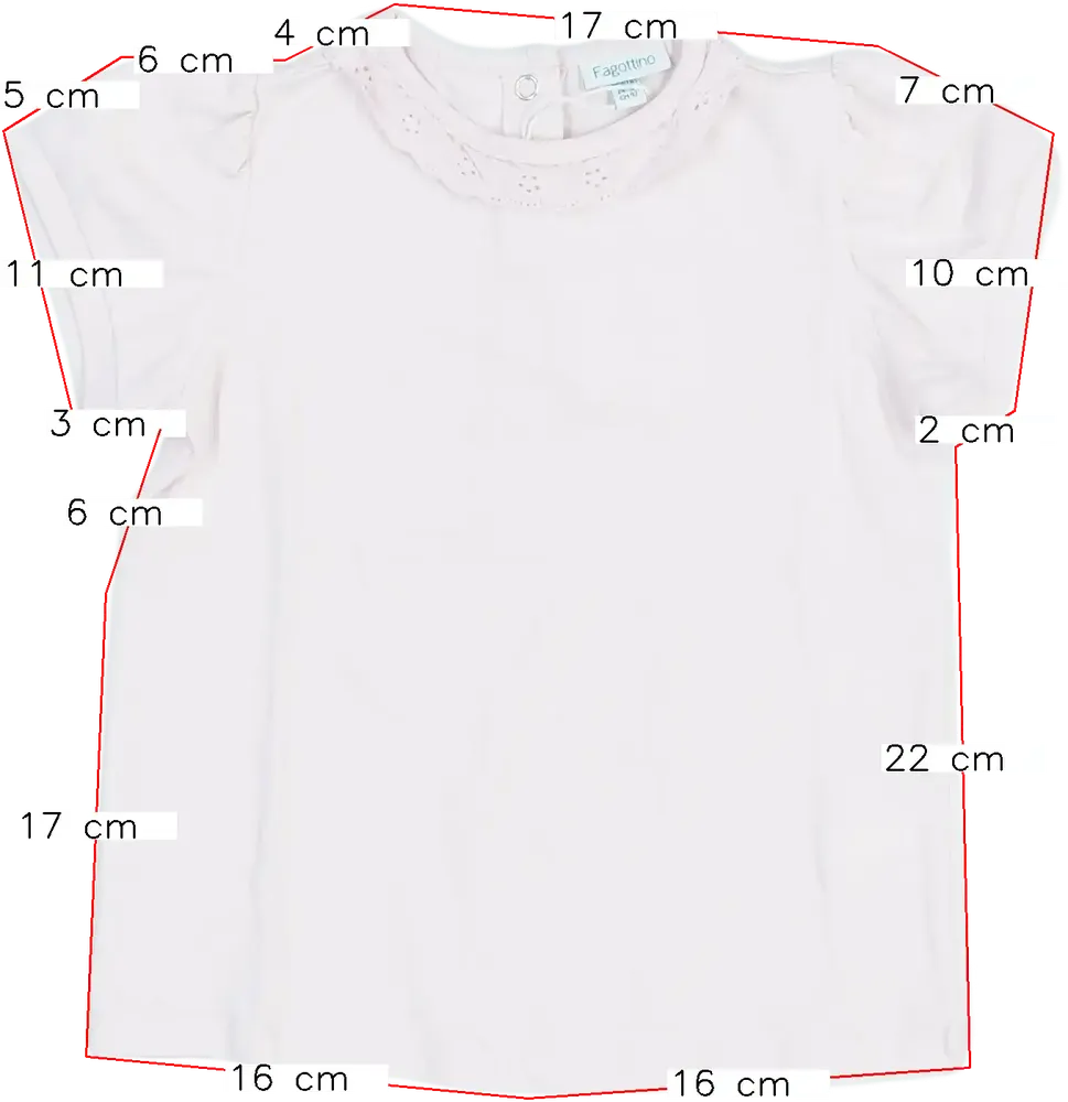 Rózsaszín OVS - Fagottino Póló EU 86 / UK 12-18 hónap / US 18 hónap