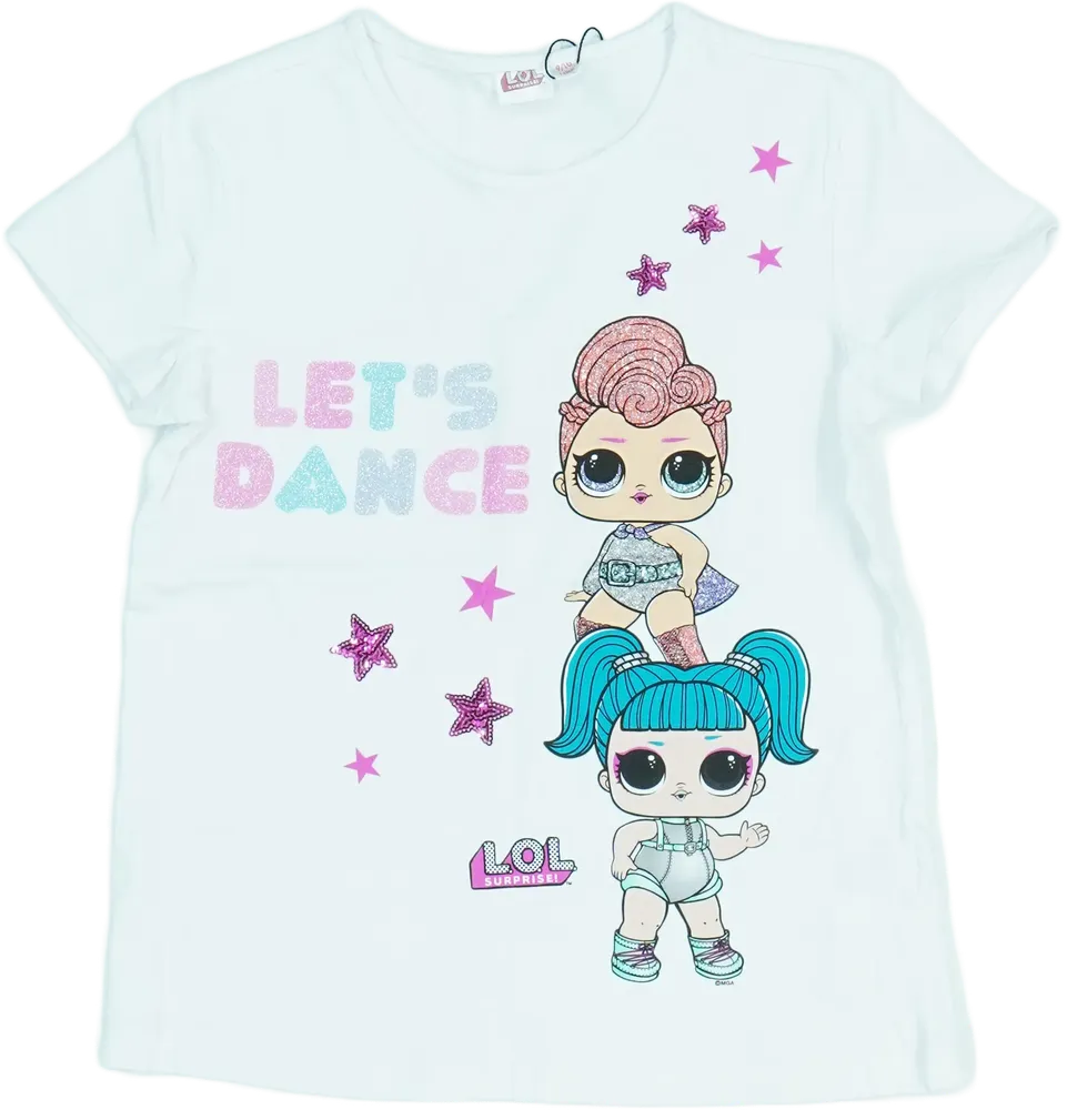 Fehér LOL Póló EU 140 / UK 10 év / US 10 év/L