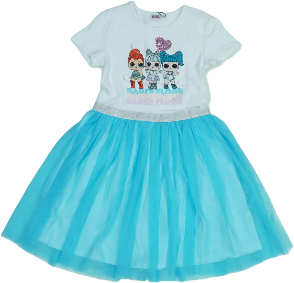 Kék LOL Ruha EU 140 / UK 10 év / US 10 év/L