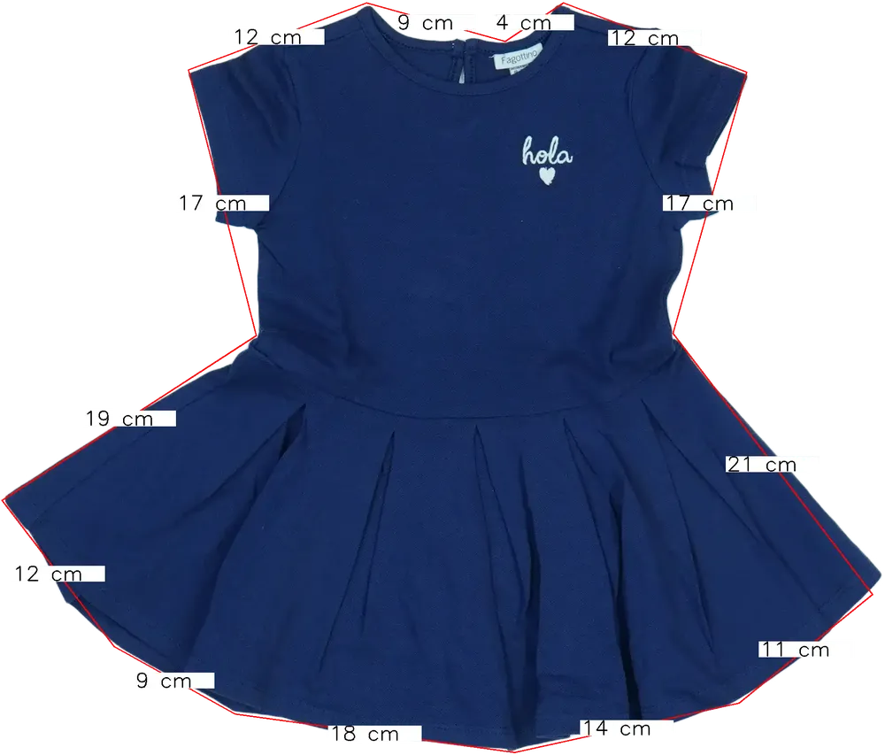 Kék OVS - Fagottino Ruha EU 92 / UK 2 év / US 2T