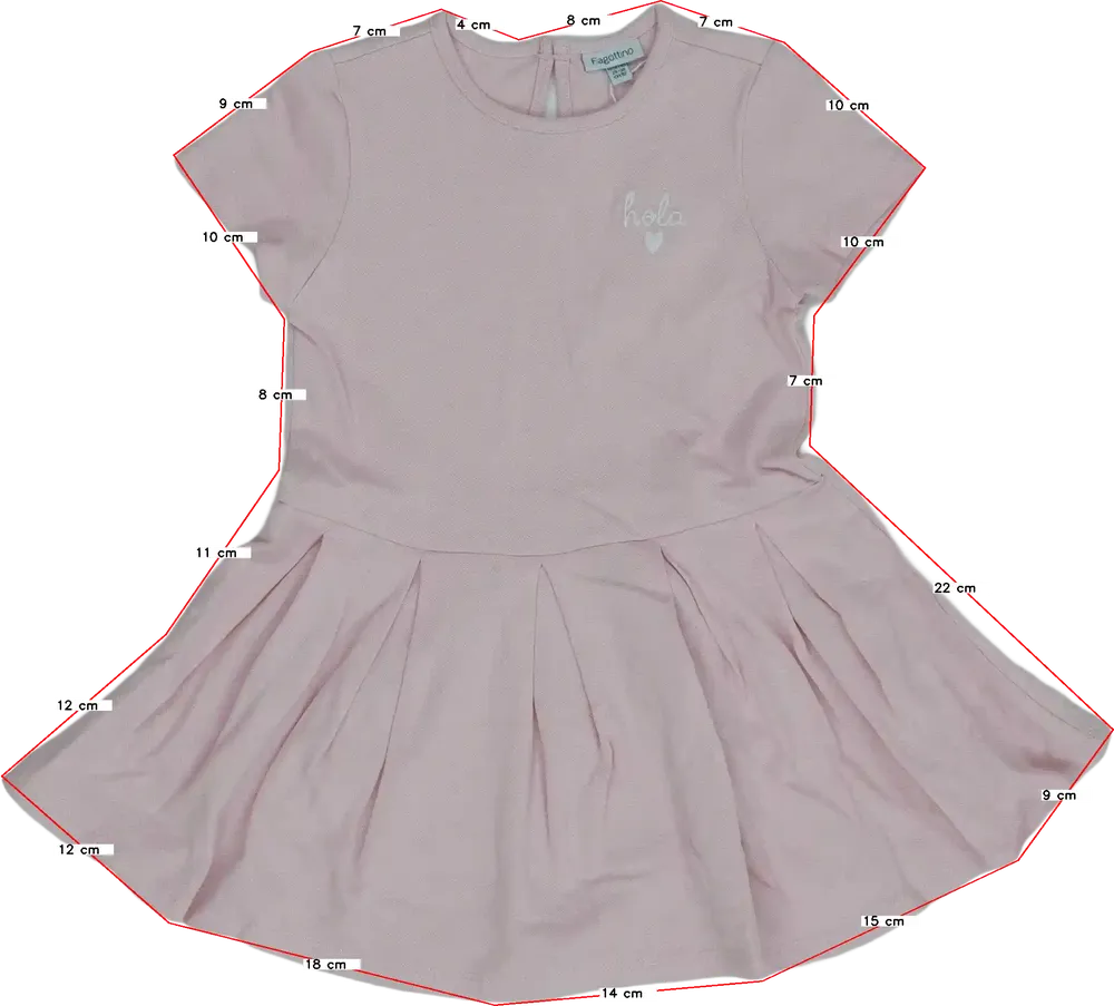 Rózsaszín OVS - Fagottino Ruha EU 80 / UK 9-12 hónap / US 12 hónap