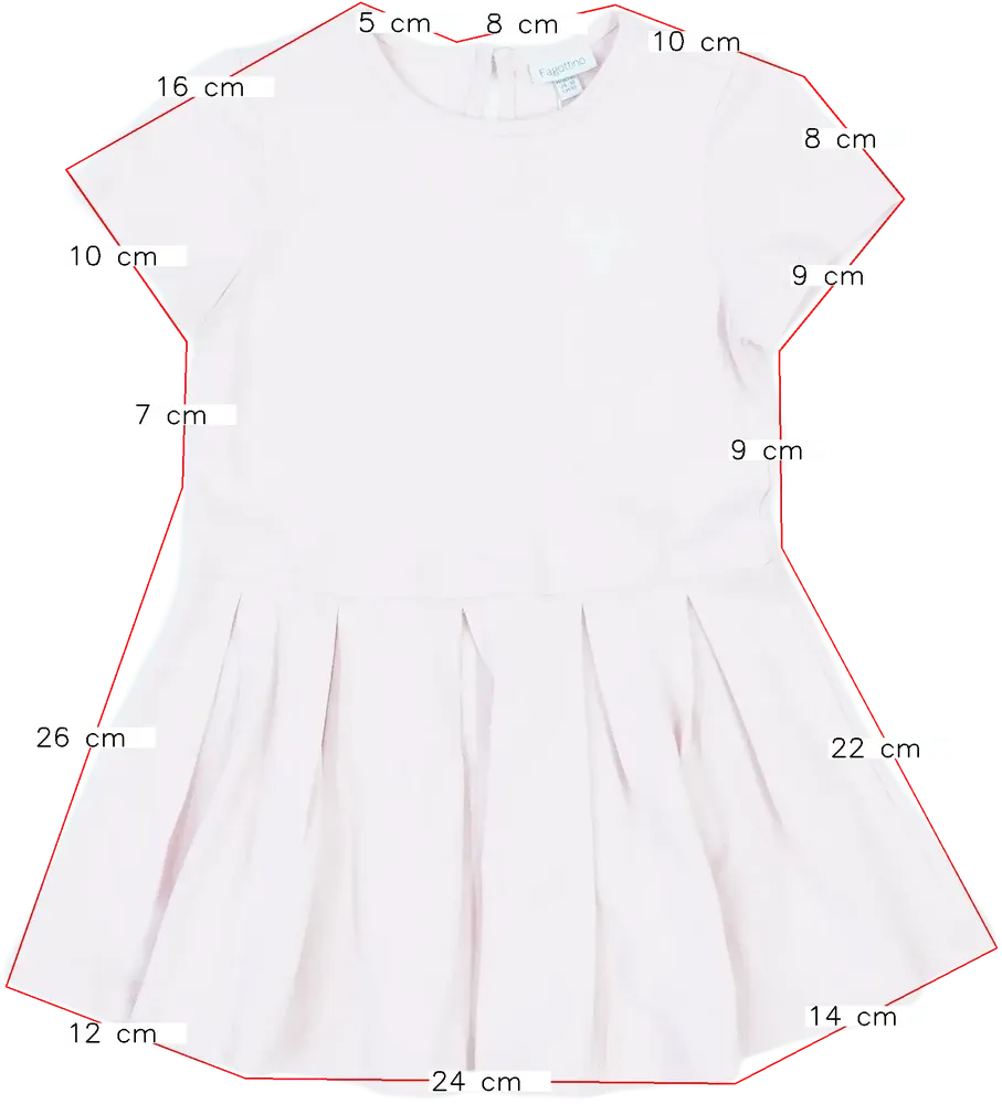 Rózsaszín OVS - Fagottino Ruha EU 92 / UK 2 év / US 2T