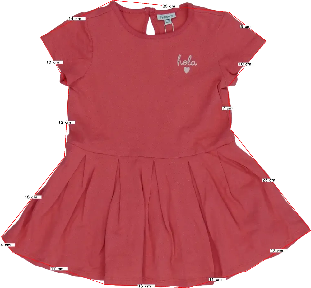 Rózsaszín OVS - Fagottino Ruha EU 80 / UK 9-12 hónap / US 12 hónap