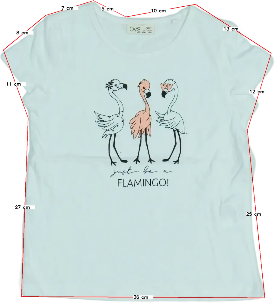 Fehér OVS Póló EU 116 / UK 6 év / US 6 év/S