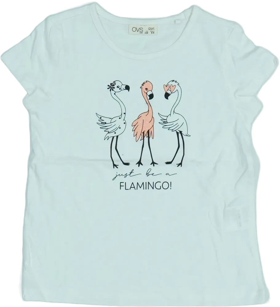 Fehér OVS Póló EU 116 / UK 6 év / US 6 év/S