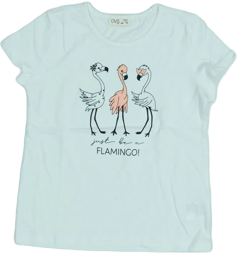 Fehér OVS Póló EU 128 / UK 8 év / US 8 év/M