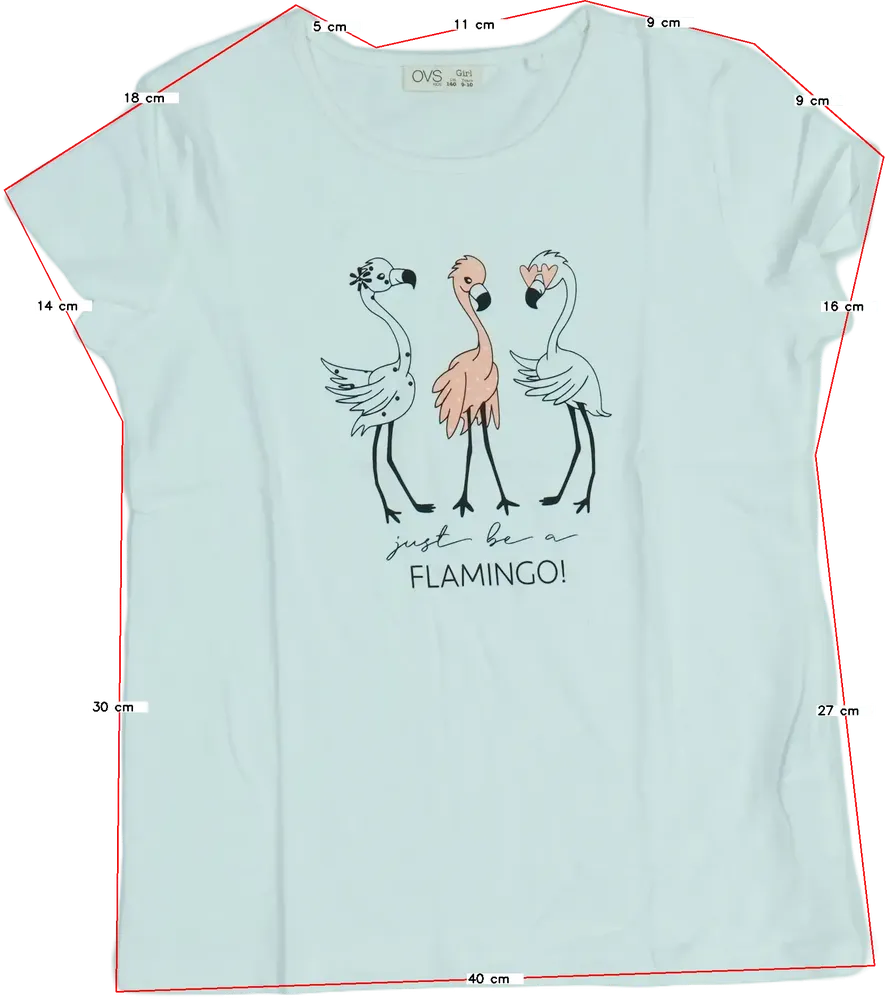 Fehér OVS Póló EU 140 / UK 10 év / US 10 év/L