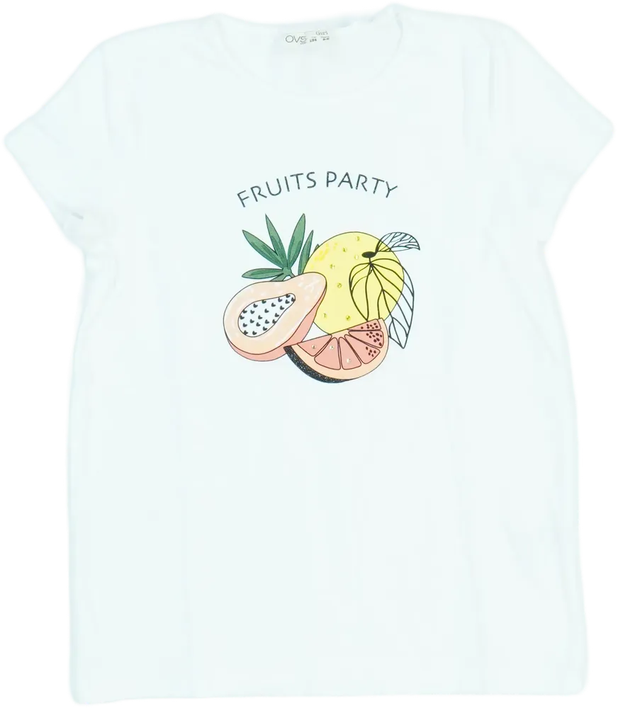 Fehér OVS Póló EU 134 / UK 9 év / US 9 év/L