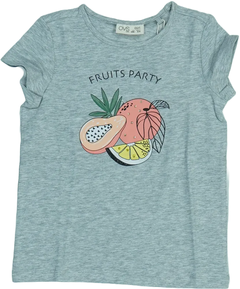 Szürke OVS Póló EU 104 / UK 4 év / US 4T/XS