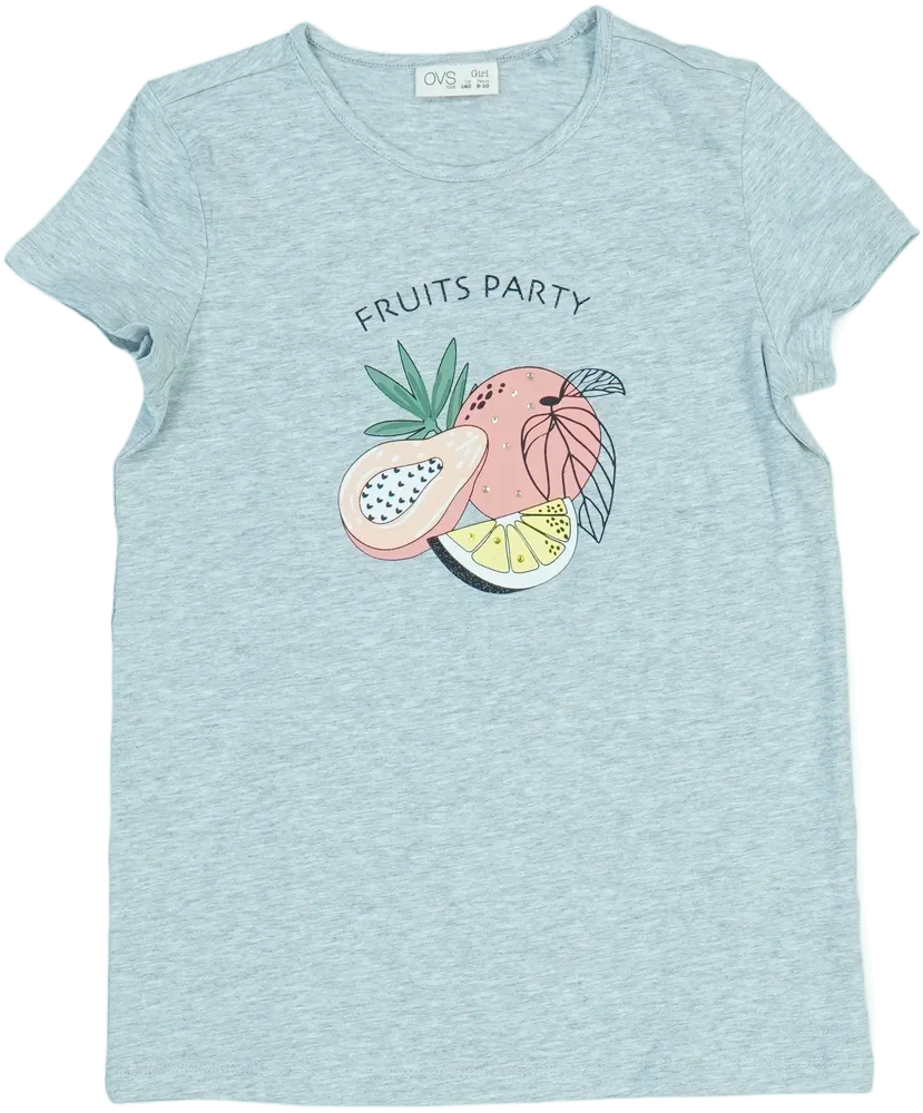 Szürke OVS Póló EU 140 / UK 10 év / US 10 év/L