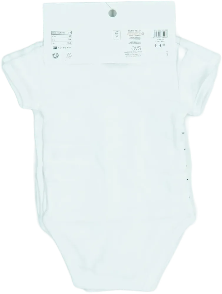 Rózsaszín OVS - Fagottino Csomag - Body EU 56 / UK Újszülött / US Újszülött