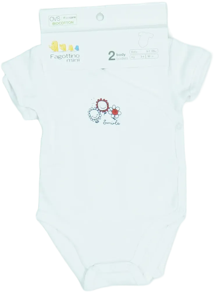 Rózsaszín OVS - Fagottino Csomag - Body EU 56 / UK Újszülött / US Újszülött