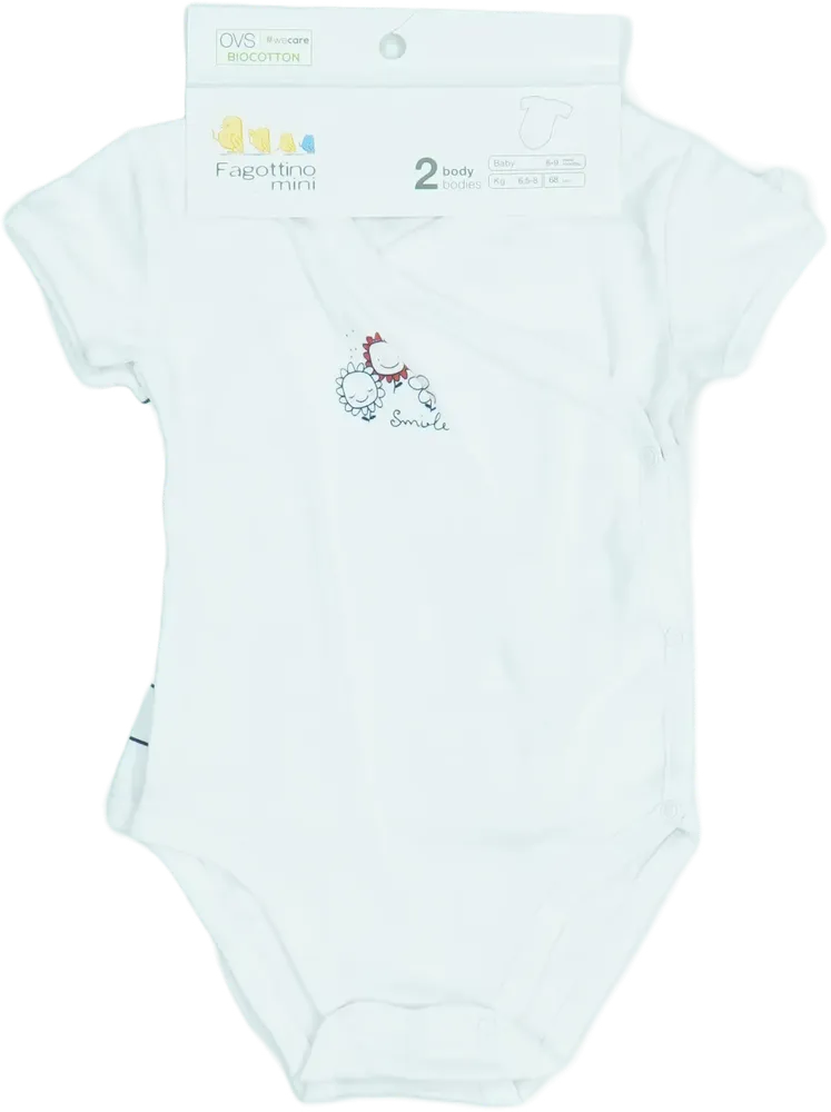 Rózsaszín OVS - Fagottino Csomag - Body EU 74 / UK 6-9 hónap / US 6-9 hónap