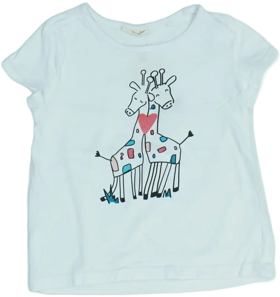 Fehér OVS Póló EU 116 / UK 6 év / US 6 év/S