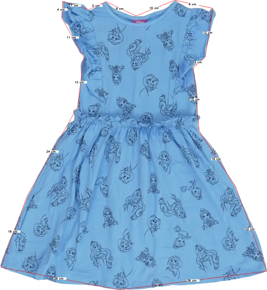 Lila Disney Ruha EU 128 / UK 8 év / US 8 év/M