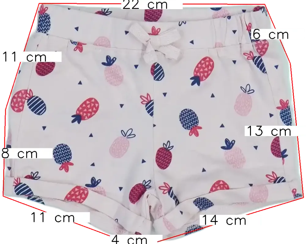 Rózsaszín OVS - Fagottino Rövidnadrág EU 80 / UK 9-12 hónap / US 12 hónap