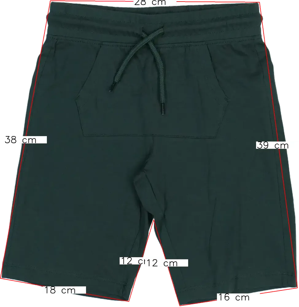 Zöld OVS Rövidnadrág EU 122 / UK 7 év / US 7 év/M