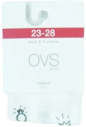 Fehér OVS Harisnya EU 104 / UK 4 év / US 4T/XS