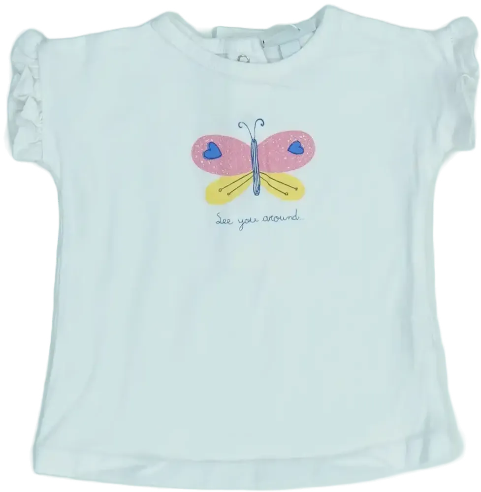 Fehér OVS - Fagottino Póló EU 62 / UK 0-3 hónap / US 0-3 hónap