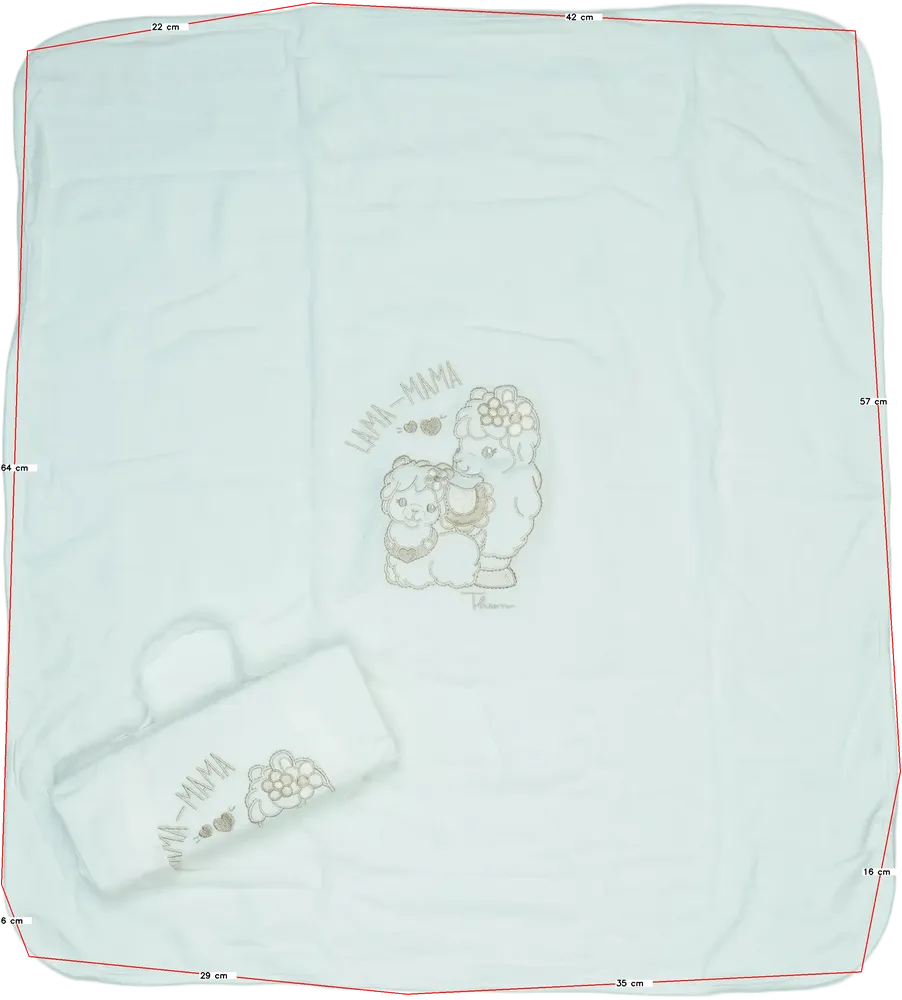 Fehér OVS Bölcső takaró Egyméret