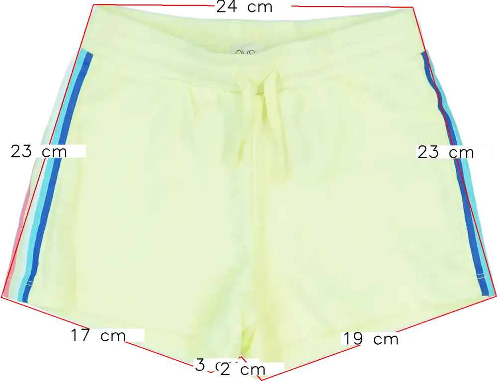 Sárga OVS Rövidnadrág EU 116 / UK 6 év / US 6 év/S