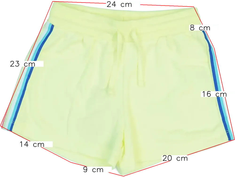 Sárga OVS Rövidnadrág EU 122 / UK 7 év / US 7 év/M